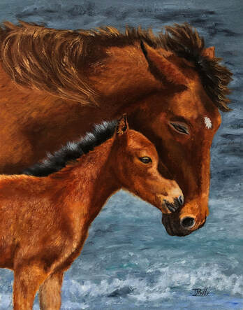 Artwork by Jan Priddy - Available at Wild Horse Adventure Tours